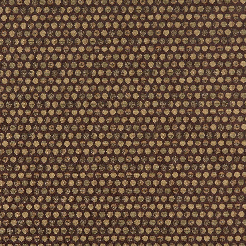 Tissu de cercle géométrique, Brun