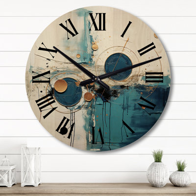 Horloge murale moderne et géométrique New Harmony