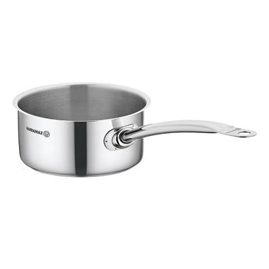 Nordic Ware 2.5 qt. Aluminum 2-in-1 Divided Sauce Pan 14600M - The