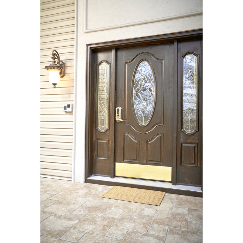 Charnell Non-Slip Doormat for Entry, 18" x 30", Waterproof, Mat, Beige
