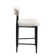 Kylil Upholstered 25.8'' Counter Stool with Metal Frame (Set of 2)