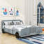 Lit plateforme en bois avec roulettes Ajamu-986635772-986635763