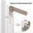 10' X 8' Retractable Awning, Patio Awnings, Sunshade Shelter W/ Manual Crank Handle, UV & Water-Resistant Fabric And Aluminum Frame For Deck, Balcony, Yard-114653922