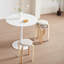 Ensemble de 4 tabourets empilables-1816306600