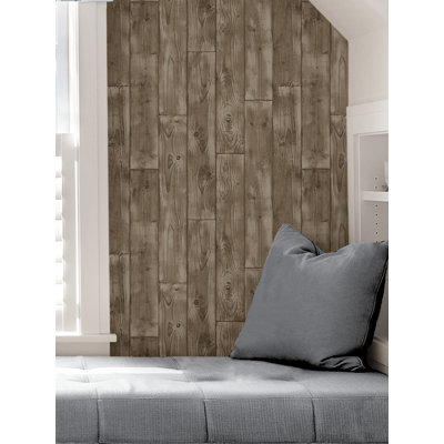 Absalom Peel & Stick Wood Roll