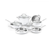 Cuisinart Chef's Classic 11 Pieces Stainless Cookware Set
