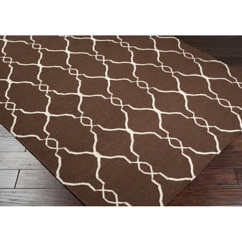 Larksville Wool Geometric Indoor Rug