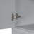 Bathroom Storage Cabinet With Two Laundry Baskets, Storage Cabinet With Doors And Drawer For Home, Grey-404966995