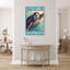 «Who Really Love Turtles», reproduction d'art rectangulaire sur toile tendue 1 pièce-52361744