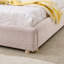 Structure de lit rembourrée de style minimaliste moderne avec tête de lit haute incurvée, support de pieds robuste en fil de qualité supérieure, matelas non inclus-159495250-159986430