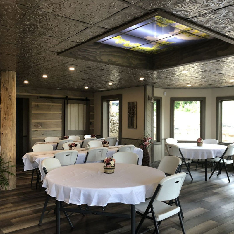 Carreau de plafond en fer-blanc clouté 2 pi x 2 pi Tiptoe, Pépite d'or