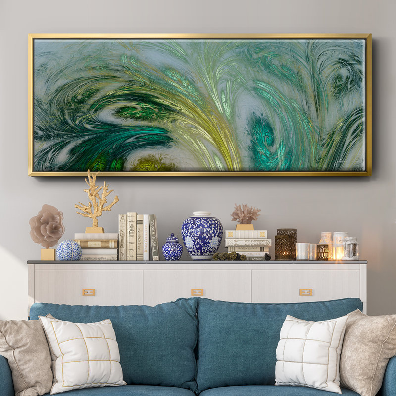 Altitude V- Framed Canvas