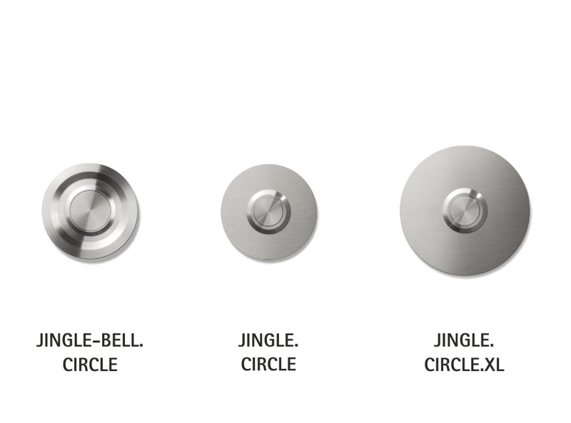 Push Button, 6 cm H x 6 cm W x 0.02 cm D