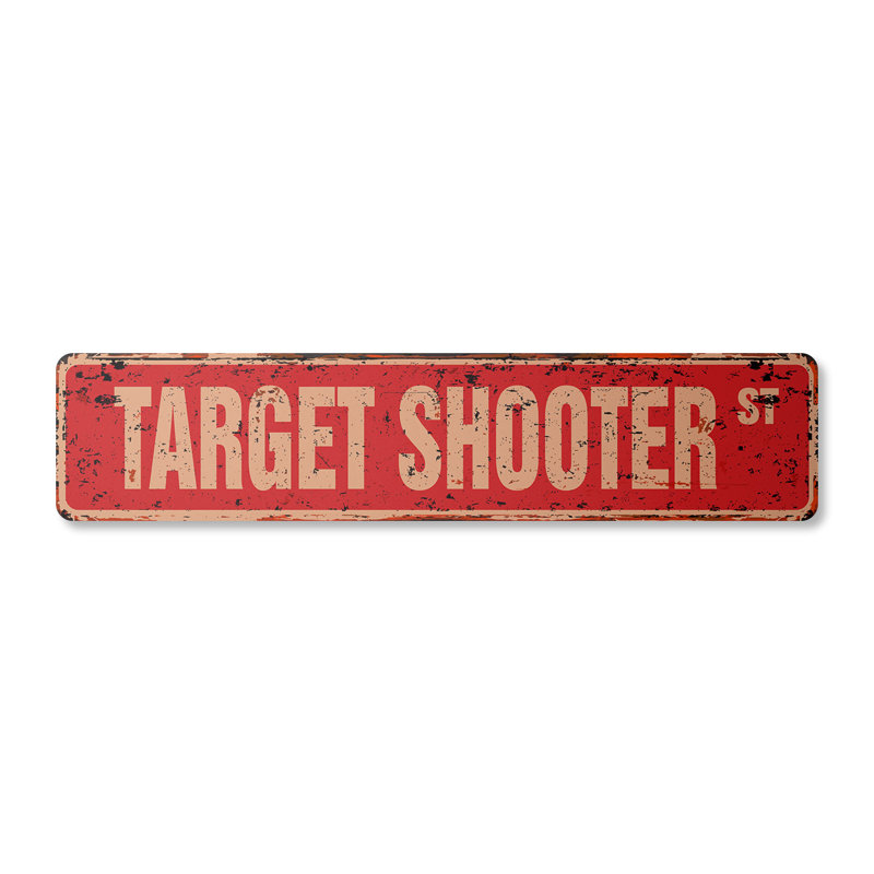 Plaque de tir cible en aluminium 4 po x 18 po