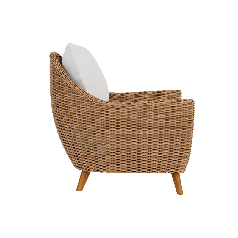 Tobago Outdoor Lounge Chair, Azulu Twine