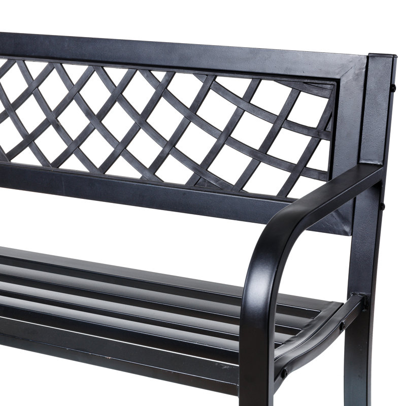 Udine Metal Outdoor Bench