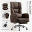 Chaise de bureau ergonomique inclinable à haut dossier avec dossier et repose-pieds réglables-1223664401