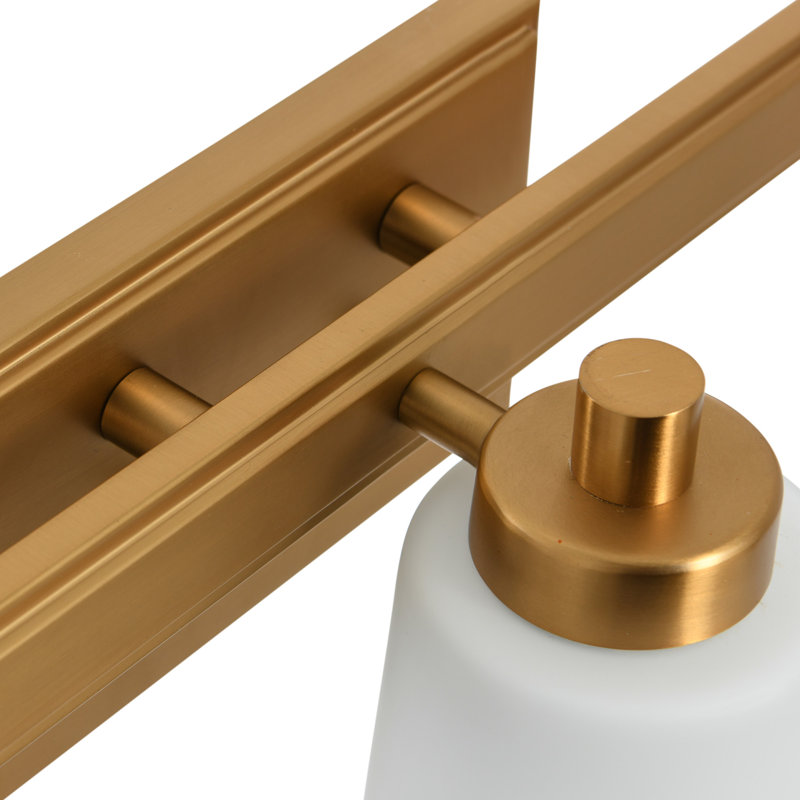 3 - Light LED Vanity Light, Gold