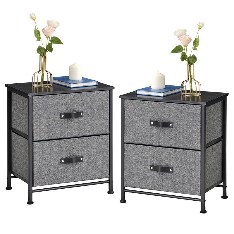 Commode 2 tiroirs l 17,7 po