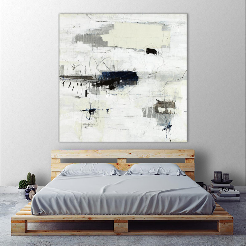 «Parting With Reality On Canvas» par Daleno, reproduction d'art, H 72 po x l 72 po x P 1,5 po