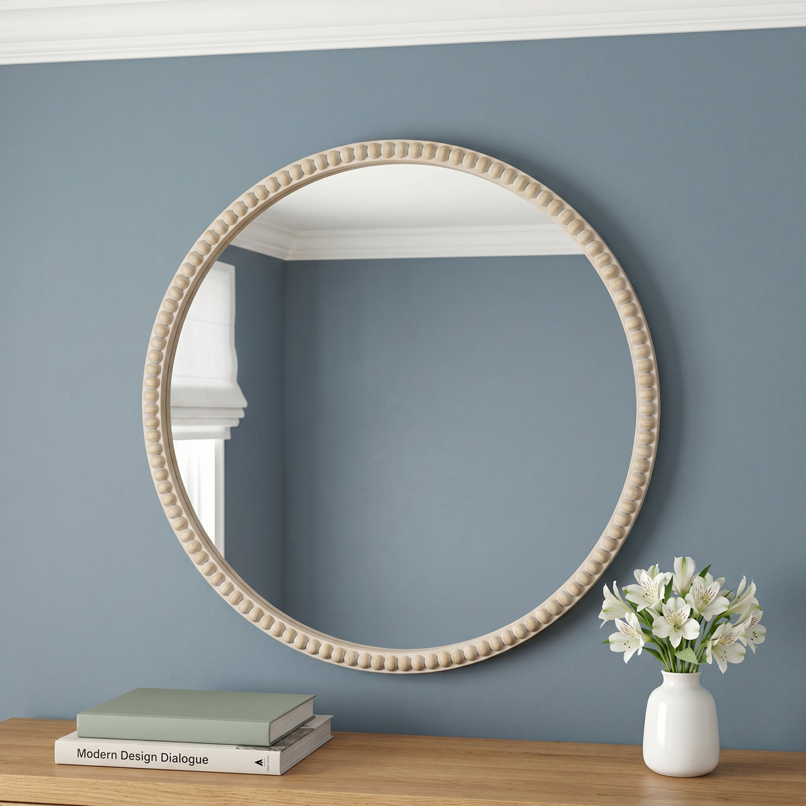 Bence 33" Round Wall Mirror