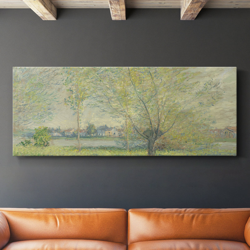 Série paysage - CMXC III - Toile tendue avec châssis - Prêt à accrocher, H 20 po x l 50 po