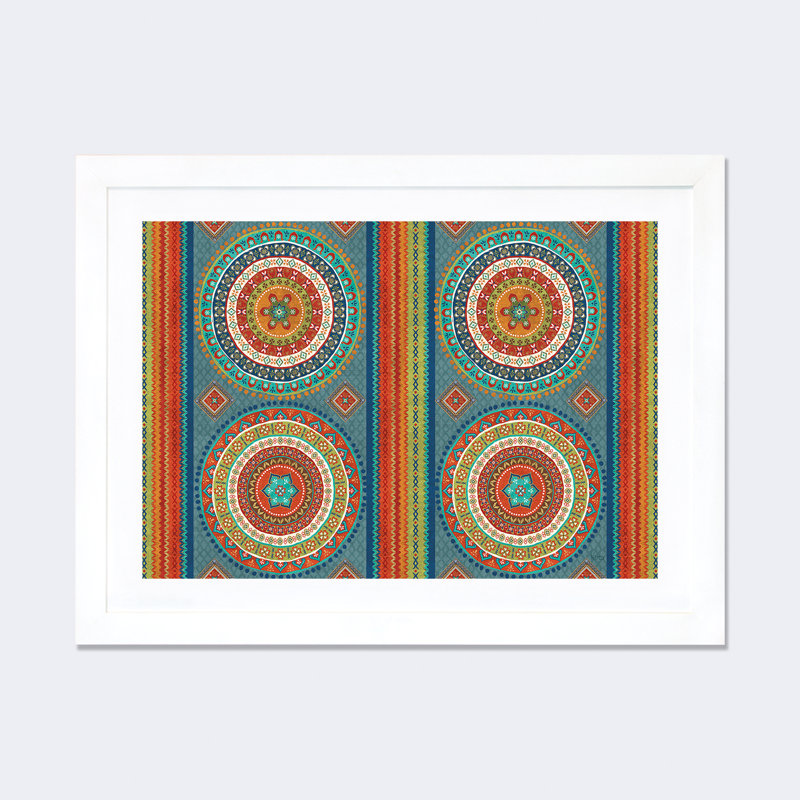 «Mexican fiesta xix», reproduction d'impression, H 26 po x l 40 po x 1,5 po, Toile