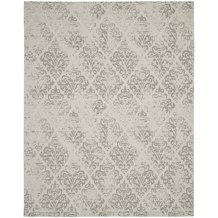 Sophie Damask Area Rug