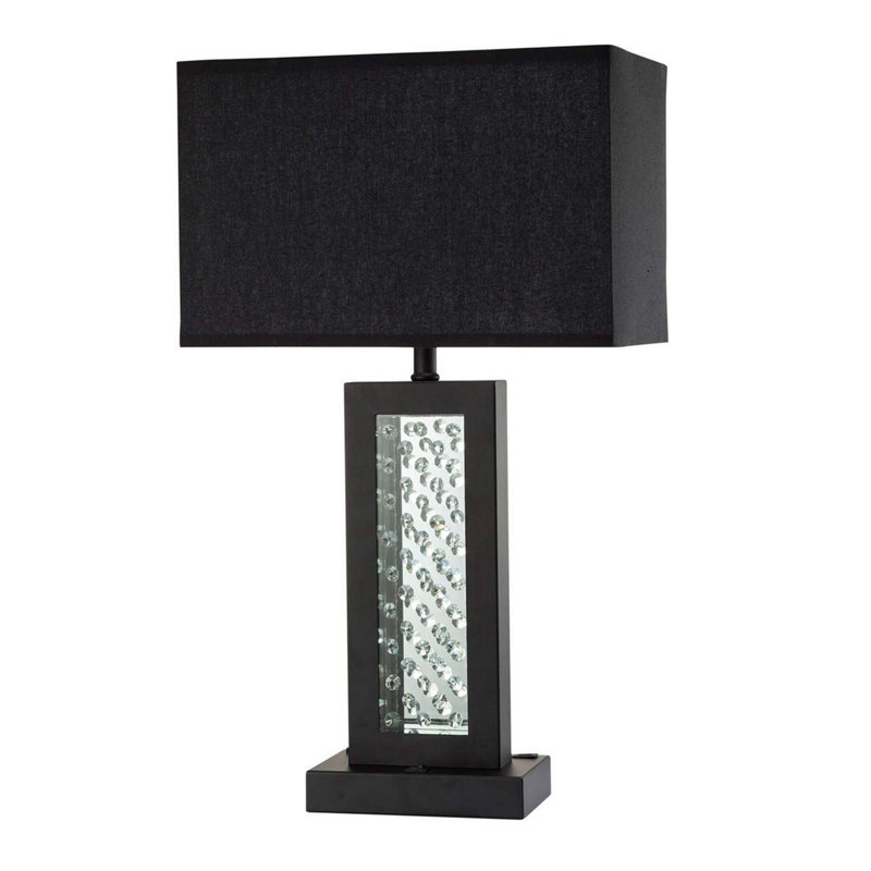 Lampe de table 27,25 ", Noir