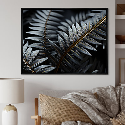 Fougères monochromes - Plantes, impressions d'art mural