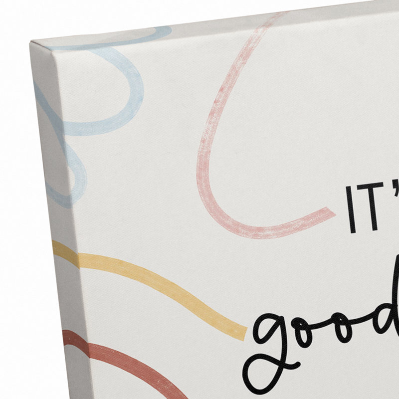 Good Day, reproduction sur toile, H 12 po x l 12 po x P 1,25 po