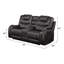 Causeuse inclinable 78 po Horing-937351130
