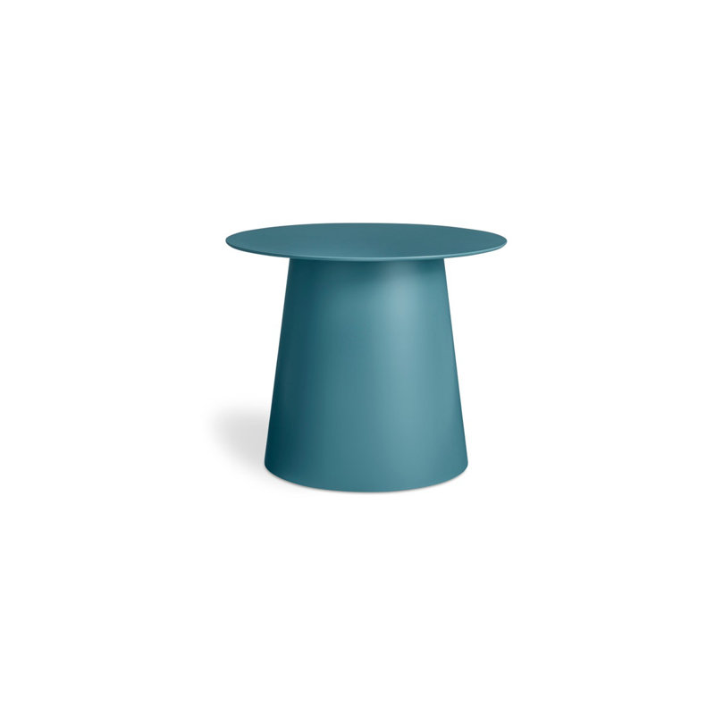 Circula End Table, 12" H x 15" W x 15" D, Marine Blue