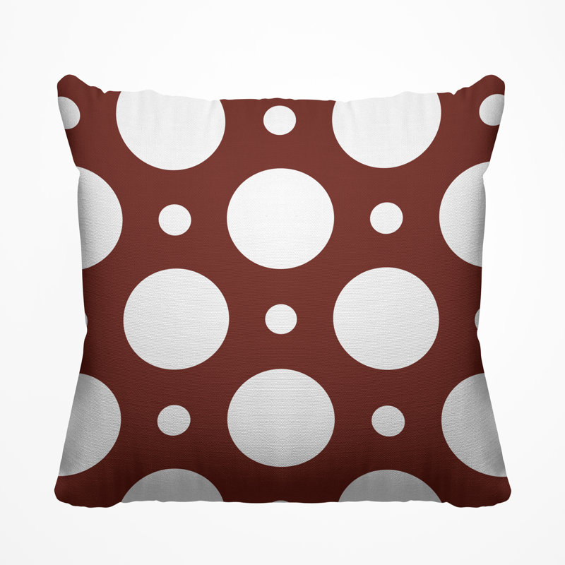 Housse et insert de coussin extérieur carré Fisk, 19 po x l 19 po, Terre cuite