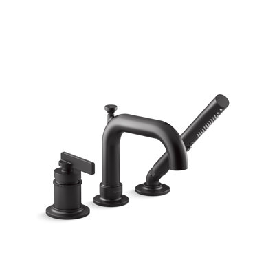 Castia by Studio McGee Deck-Mount Bath Faucet with Handshower