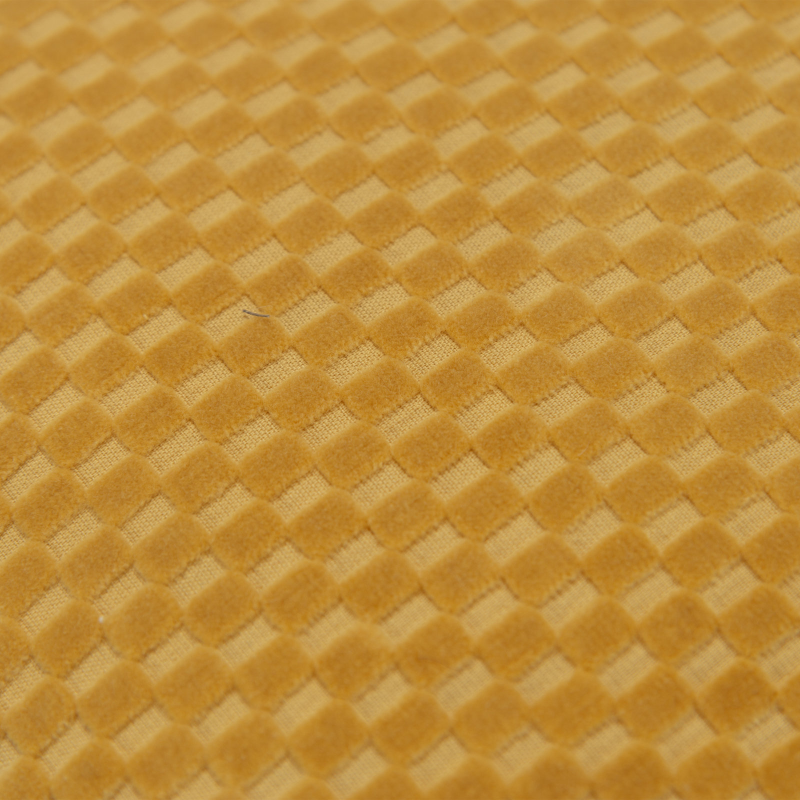 Zoya Textured Cotton Throw Pillow, Yellow