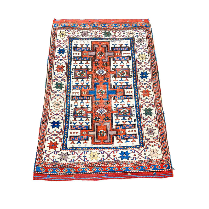3x5 Multicolor Turkish Tribal Rug