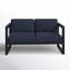 Avion Loveseat - Black-247300373-267548411