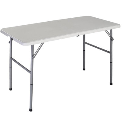 Fairport Rectangular Steel Outdoor Camping Table