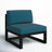 Smith Outdoor Lounge Chair with Sunbrella® Cushions-1763705664-1751938312