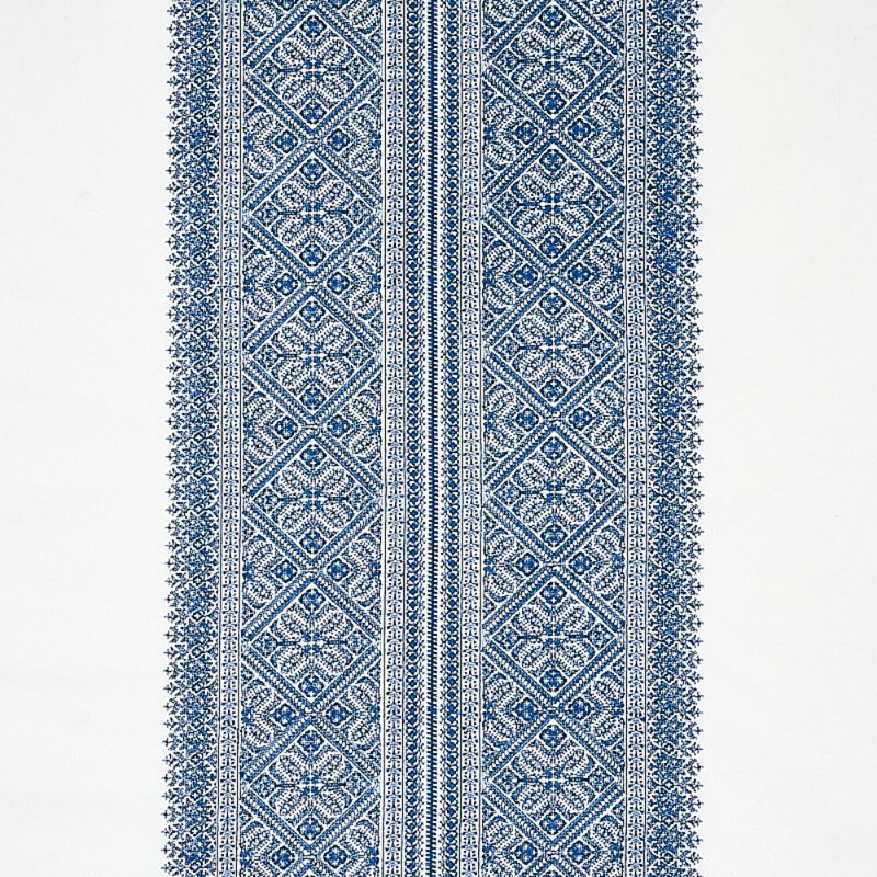 Tissu de broderie Toledo, Bleu marine