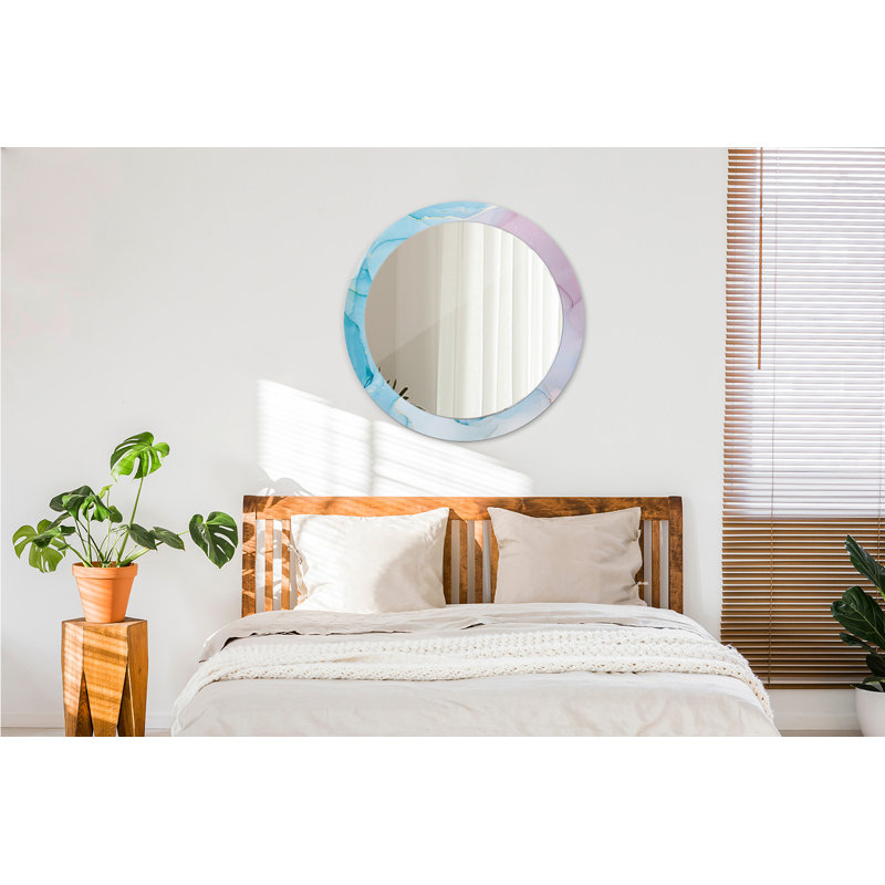 Huldar Glass Flat Wall Mirror