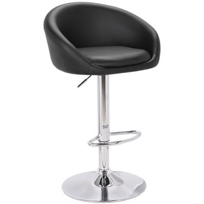 Basile Swivel Upholstered Adjustable Height Counter Stool with Metal Frame