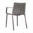 4Pcs Stackable Plastic Armchair For Indoor/Outdoor Use – Ergonomic Slatted Back Design, All-Weather PP Material – Patio, Balcony, Cafe-830398051