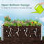 Raised Garden Bed Kit Planter Raised Garden Boxes Outdoor 65" X 32" X 24"-1238510962-1238510975