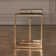 2 Piece C-Nesting Table Set-Brass