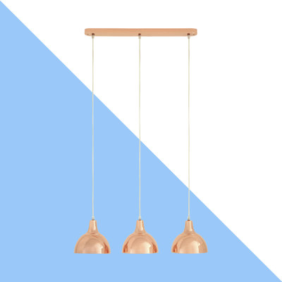 Caffrey 3 - Light Kitchen Island Pendant