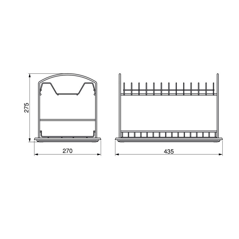 Pfannenstiel Steel Dish Rack