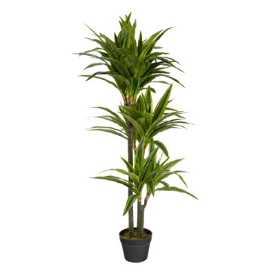 Dracaena artificiel en pot