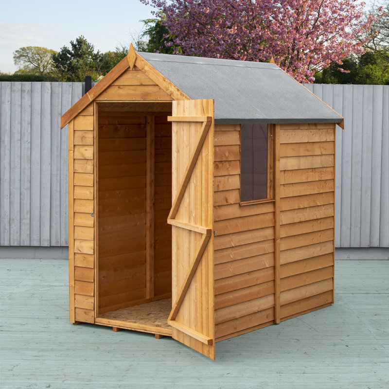 Garden Value 4 ft. W x 6 ft. D Shed
